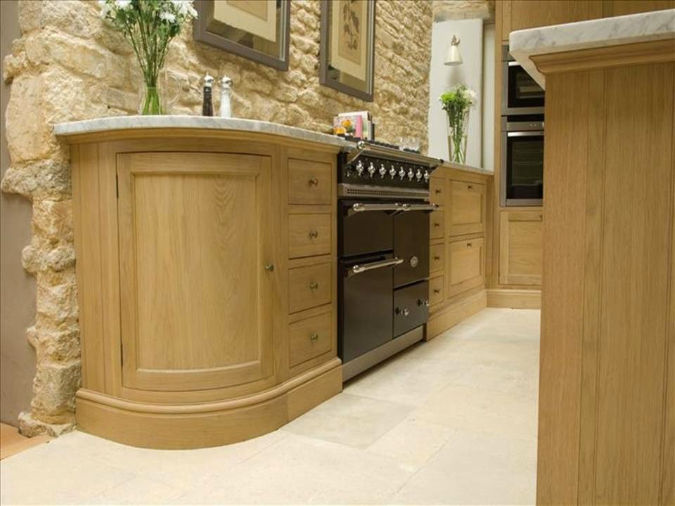 Curved kitchen Home Decor