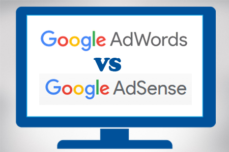 google adsense adwords difference