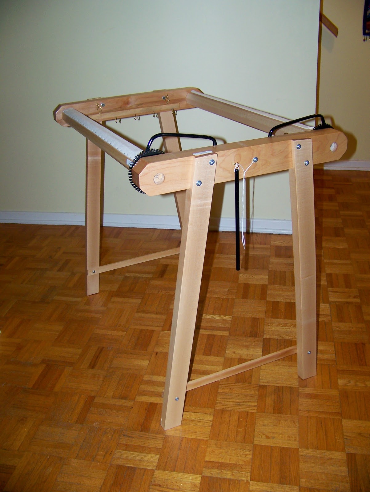 Juanita Sauve Art Quilts My New Rug Hooking Frames and Thoughts on Rug