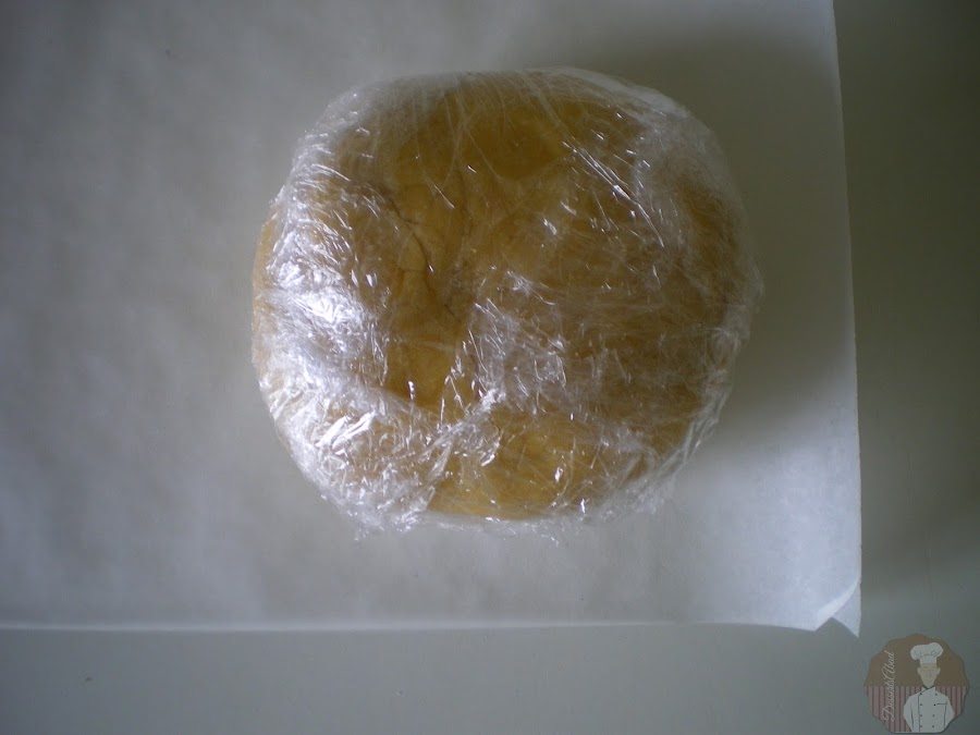 Small Cherry Bakewell. Masa elaborada y refrigerada