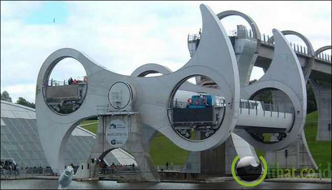 Falkirk Wheel, Skotlandia