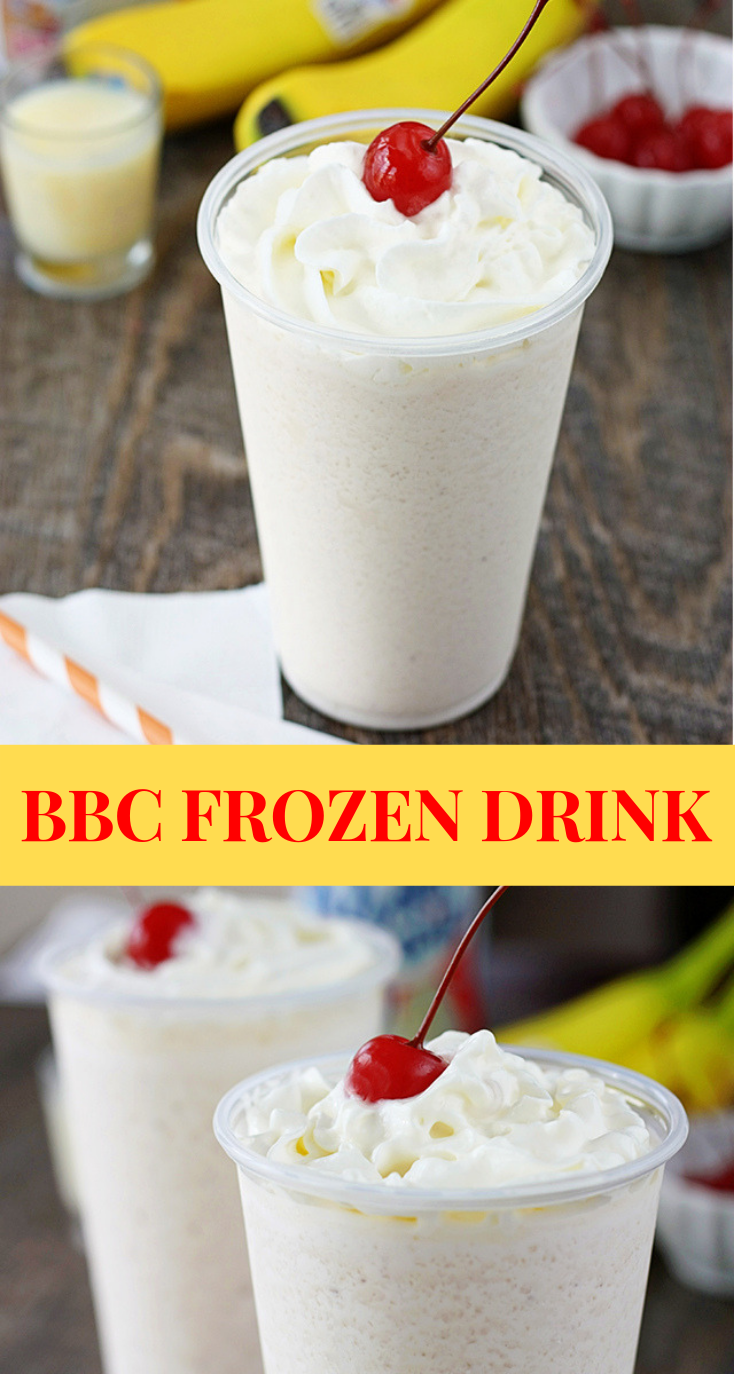 BBC Frozen Drink | Bailey’s Banana Colada #Best #Drinks