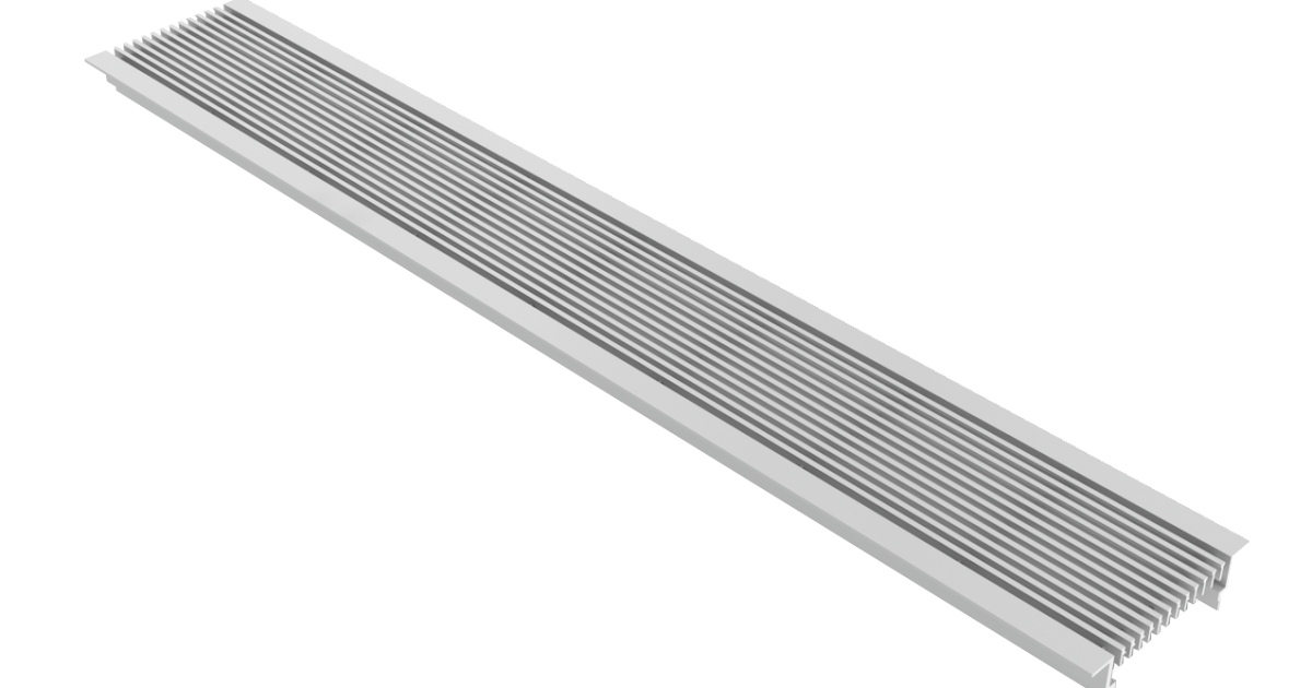 Titus Engineering Corner CT Linear Bar Grille Sizing