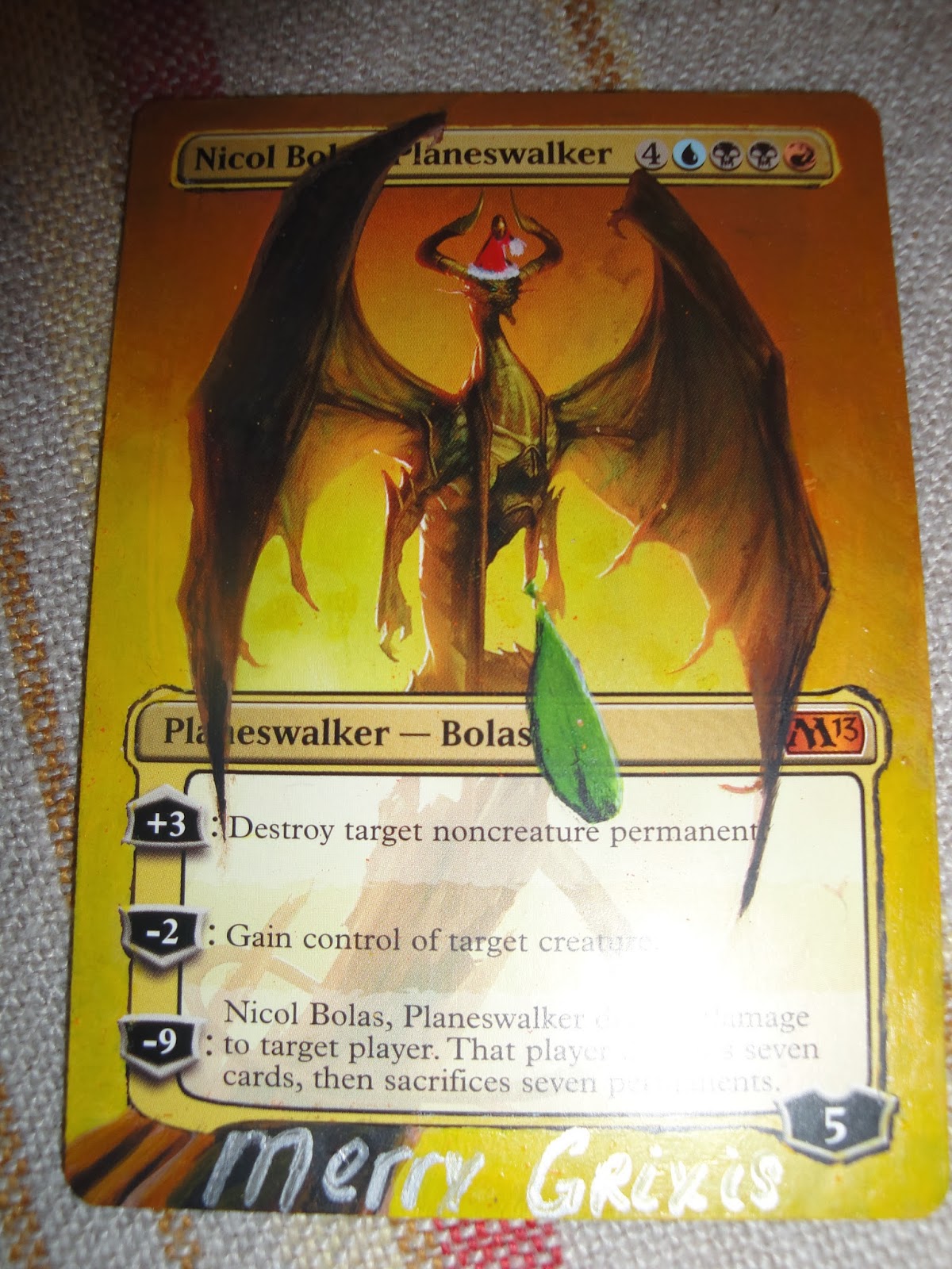 EDH The Crazy 99 Grixis Bolas