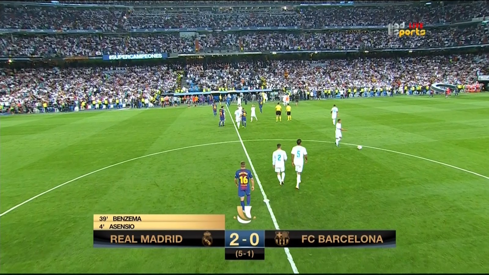 Full Match Spanish Super Cup 2017 Real Madrid 2 Vs 0 Barcelona 17 08 2017 Real Madrid Hd