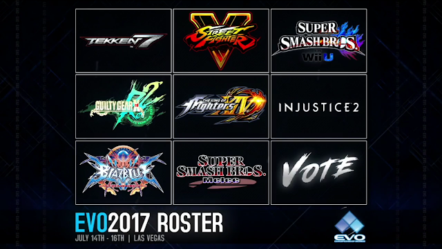 EVO2017 Roster