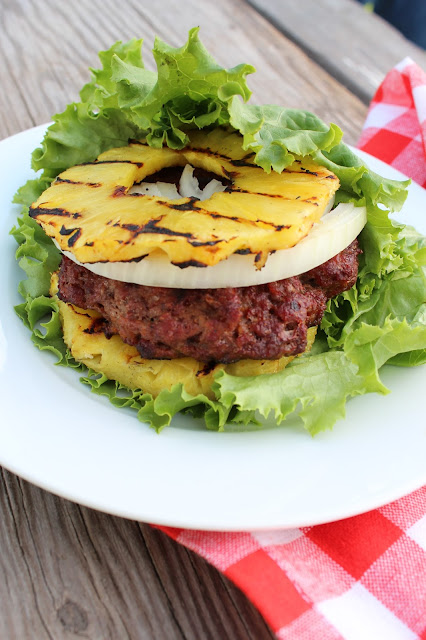 Whole30 Smoky Grilled Pineapple Burgers