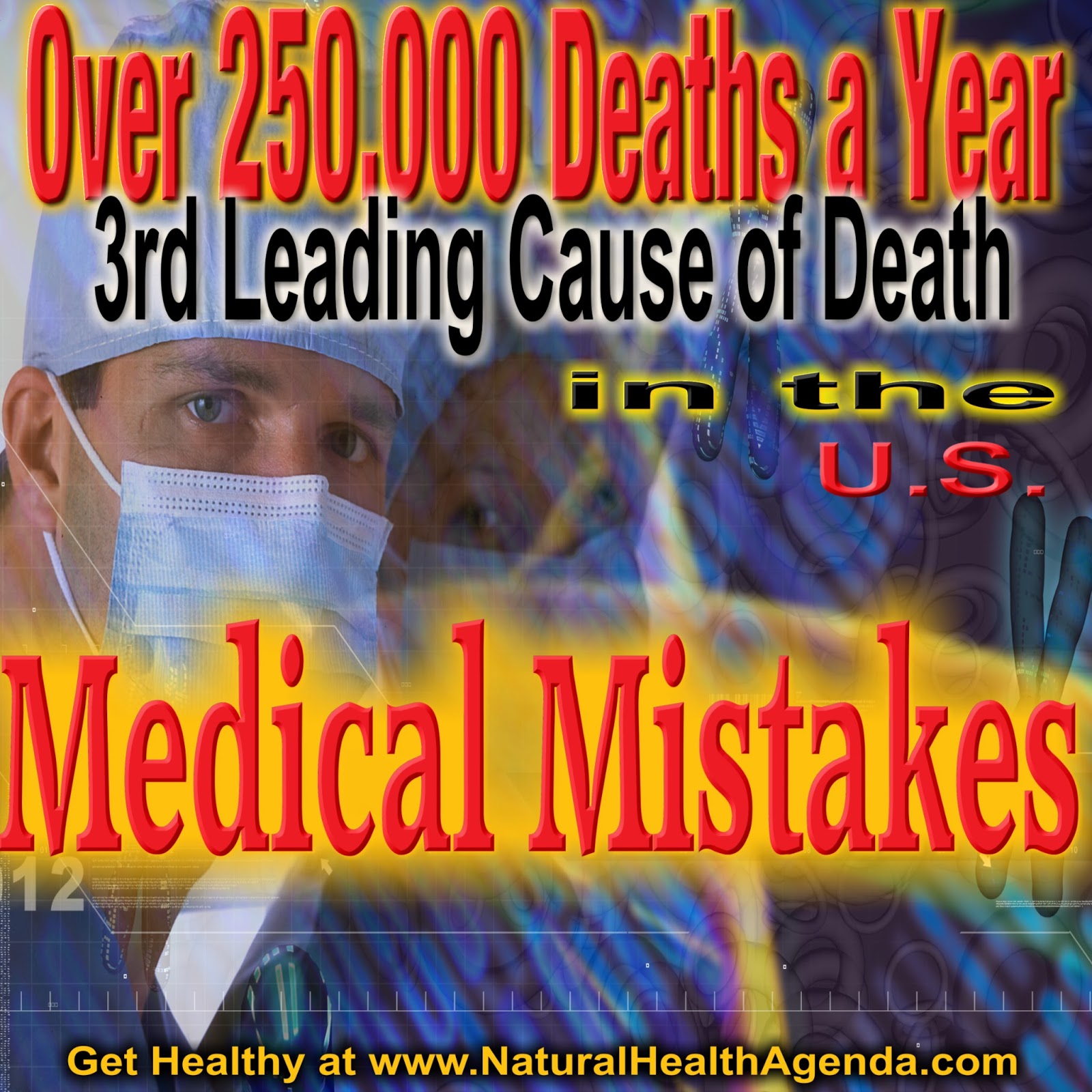 Natural Health Agenda: 3rd Leading Cause of Death in America
