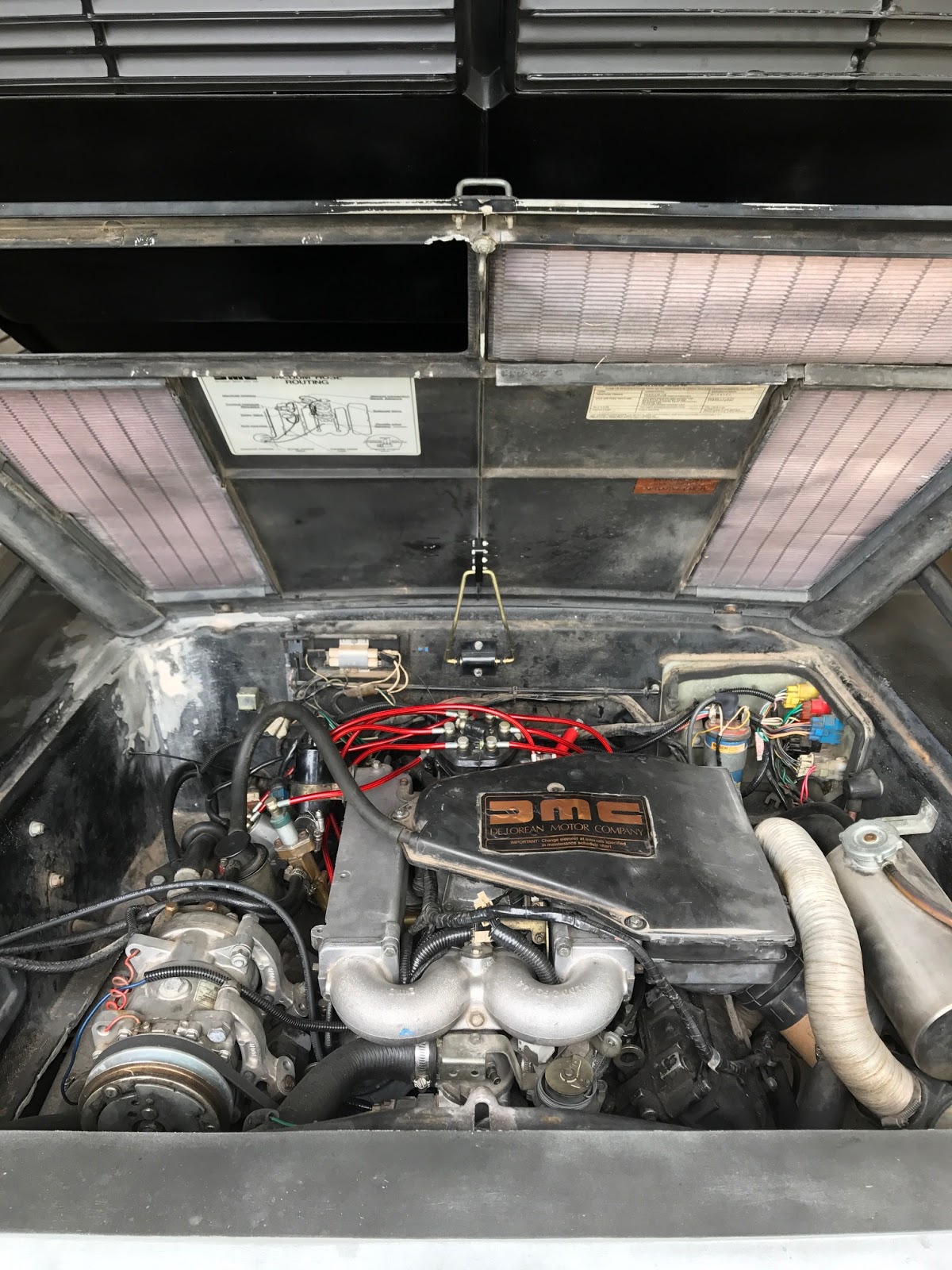 Jeff's 1981 DeLorean Carb Conversion Part I
