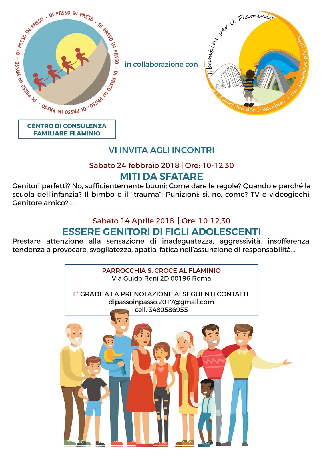 Loghi per incontri gratuiti