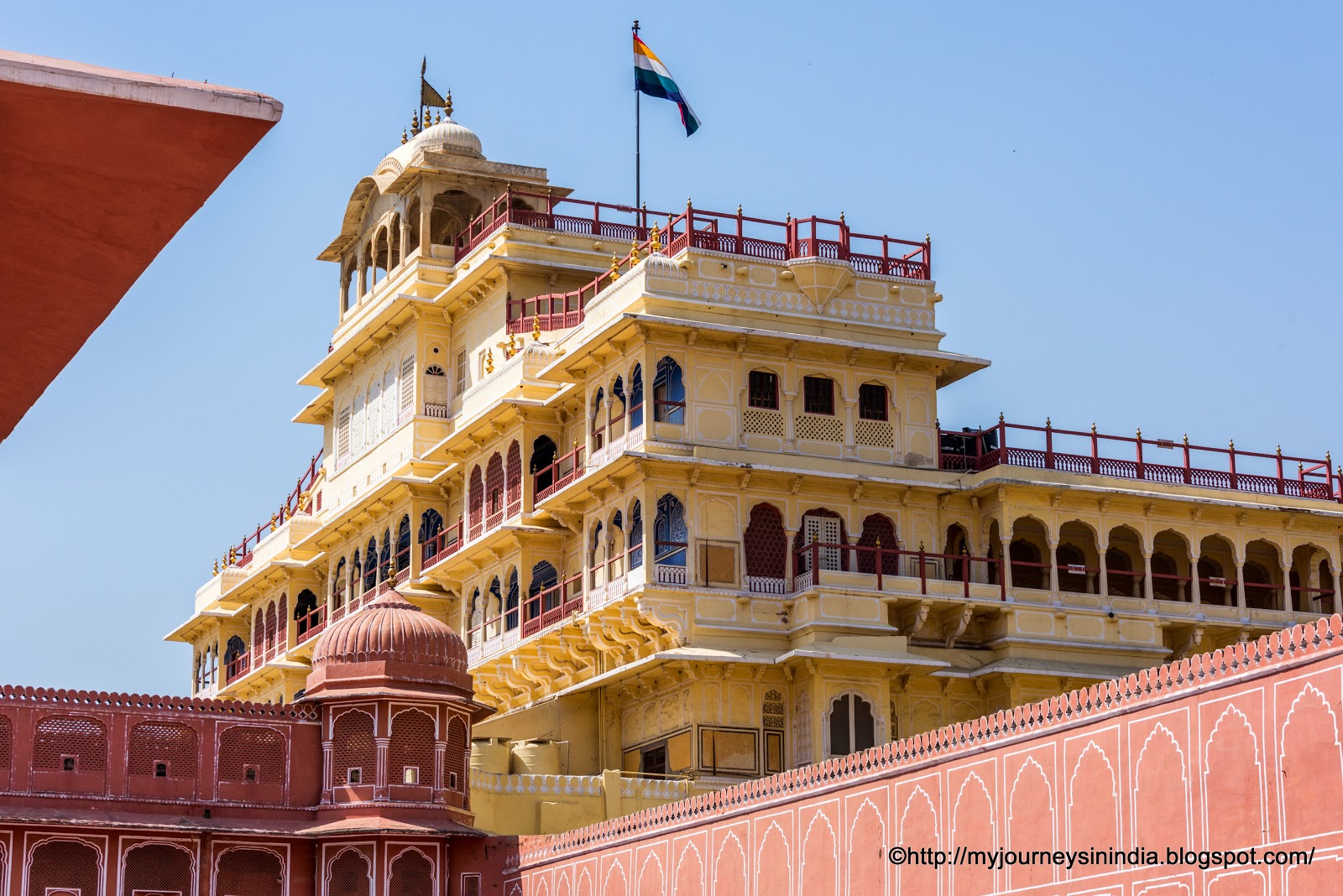 Chandra Mahal at City Palace Jaipur