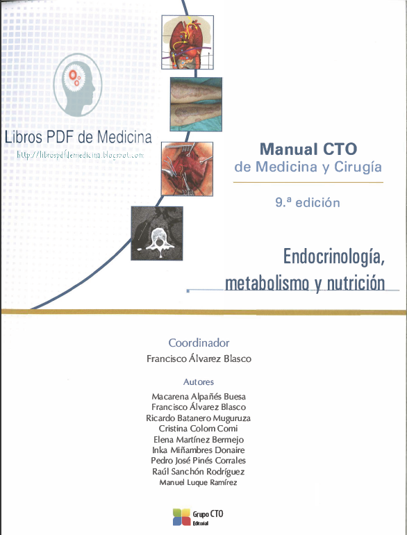Nombre del Libro Manual CTO Endocrinologia