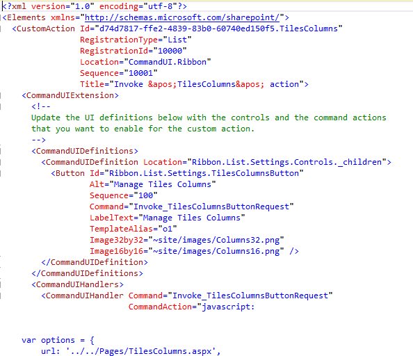 My time break for Office in 365 days: Examples of Ribbons Customization ...