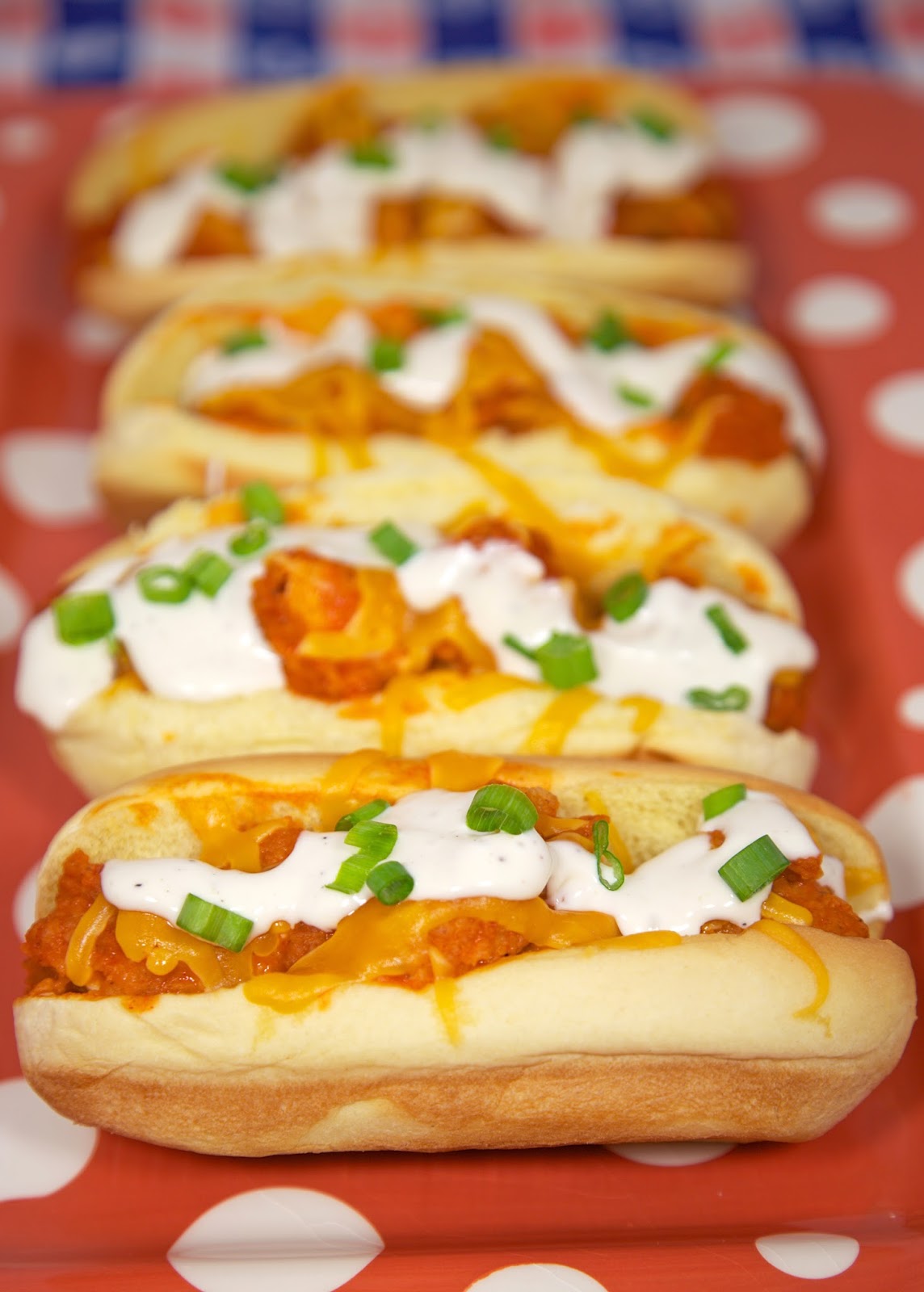 Buffalo Chicken Bird Dogs {Football Friday} Plain Chicken