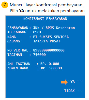 Cara Bayar Iuran BPJS Ketenagakerjaan Via ATM Mandiri ...