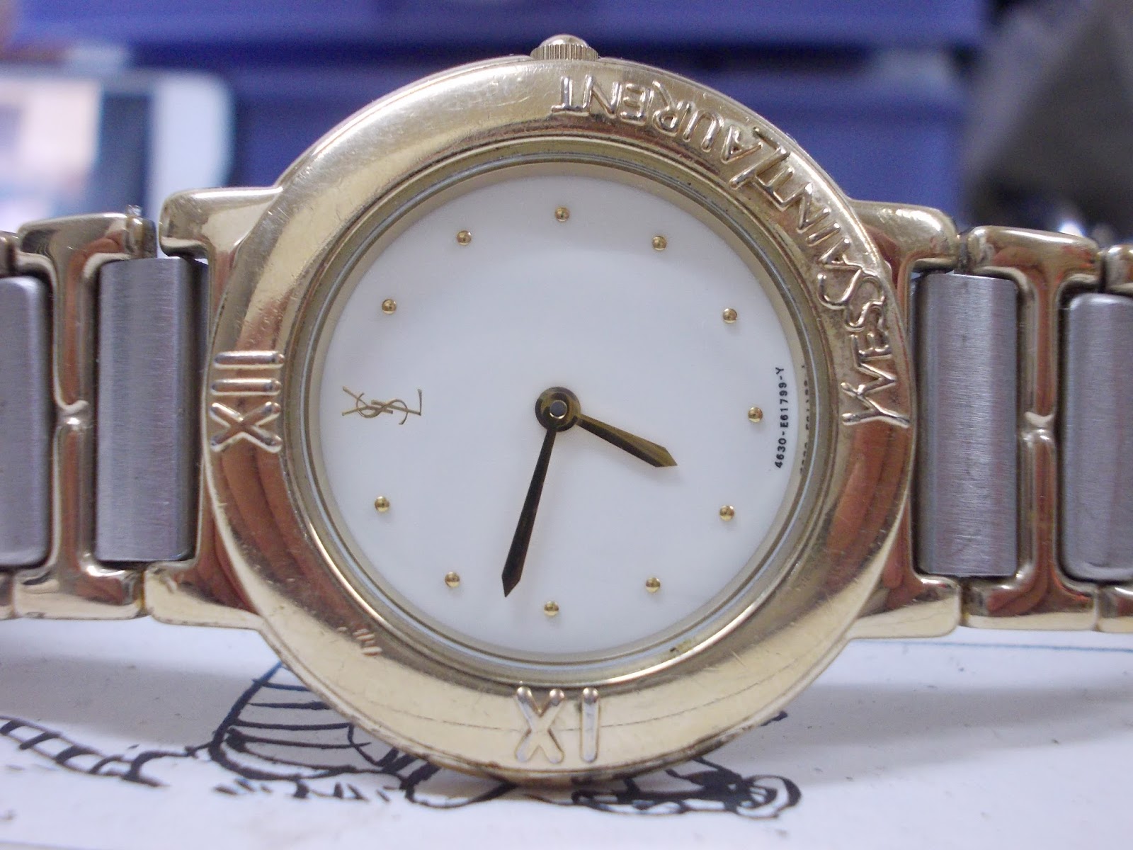 vintage watches YSL lady RM170