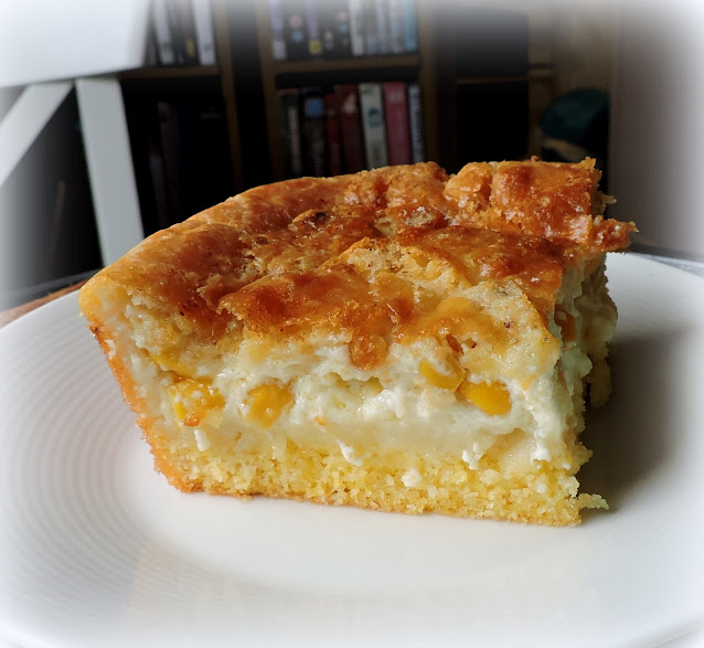Custard Filled Corn Bread