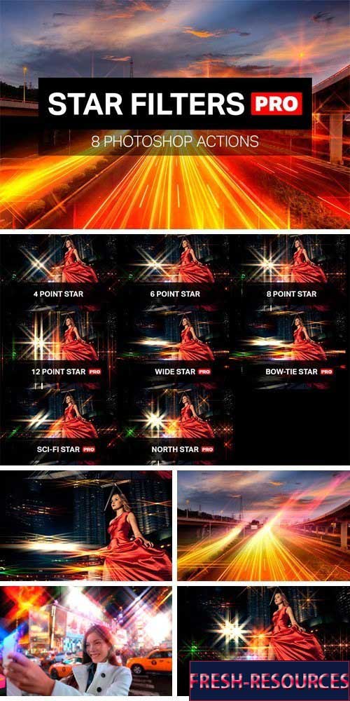 Star Filters Pro Action free Download FreshResources