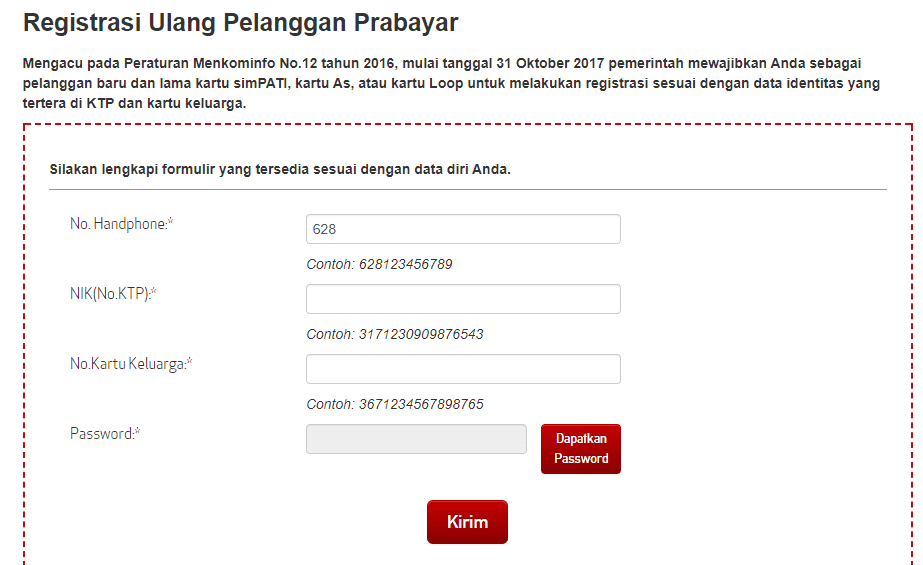 Cara Registrasi Ulang Nomor SIM Kartu dengan NIK dan KK Cara Registrasi Ulang Nomor SIM Kartu dengan NIK dan KK