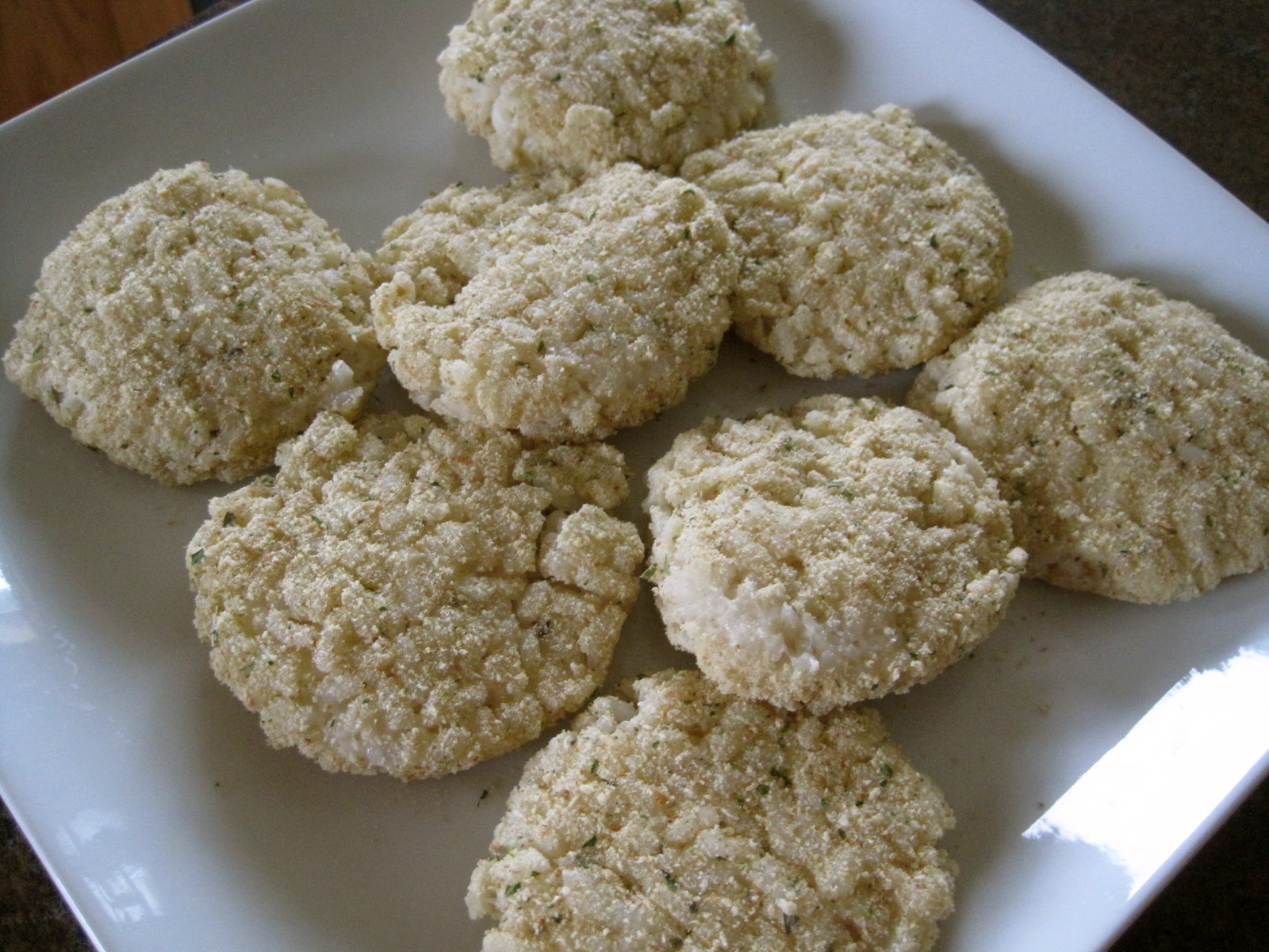 Mrs. Schwartz's Kitchen Herb Risotto Cakes