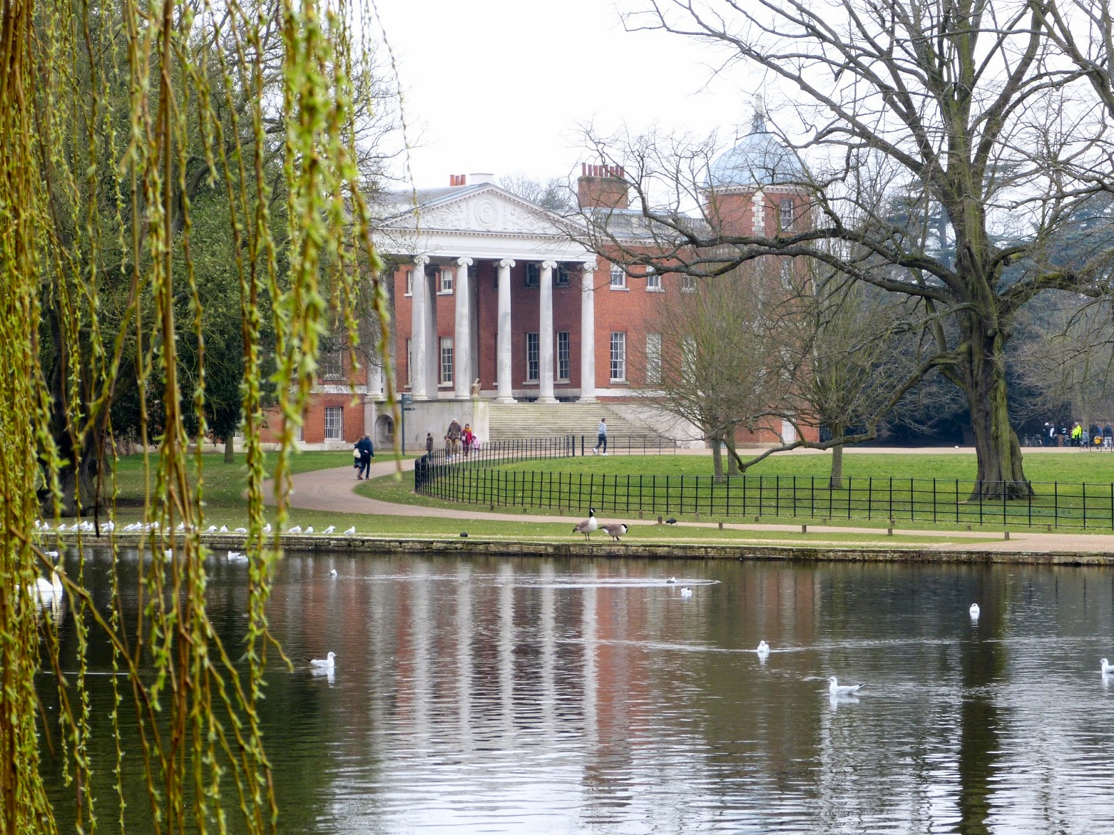 Osterley Park from across the lake