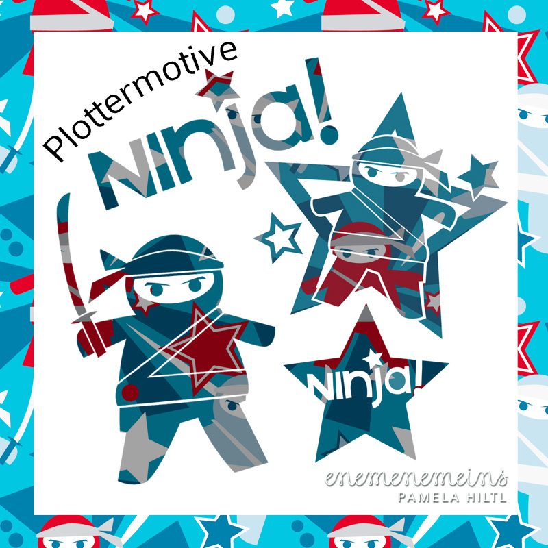 http://de.dawanda.com/product/61049635-Plottervorlage-Ninja-Plotterdatei
