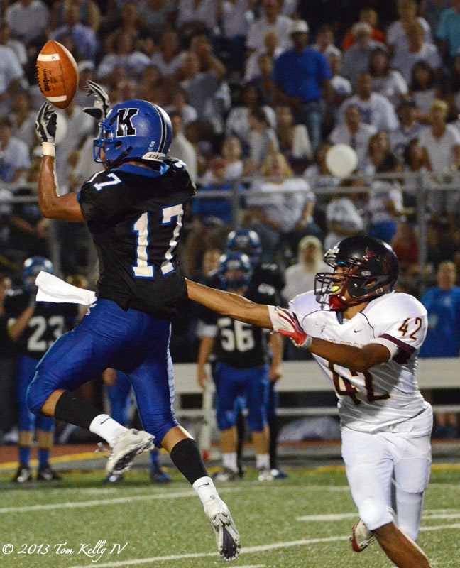 Tom Kelly IV Recent Works vs Avon Grove football under the new lights at High