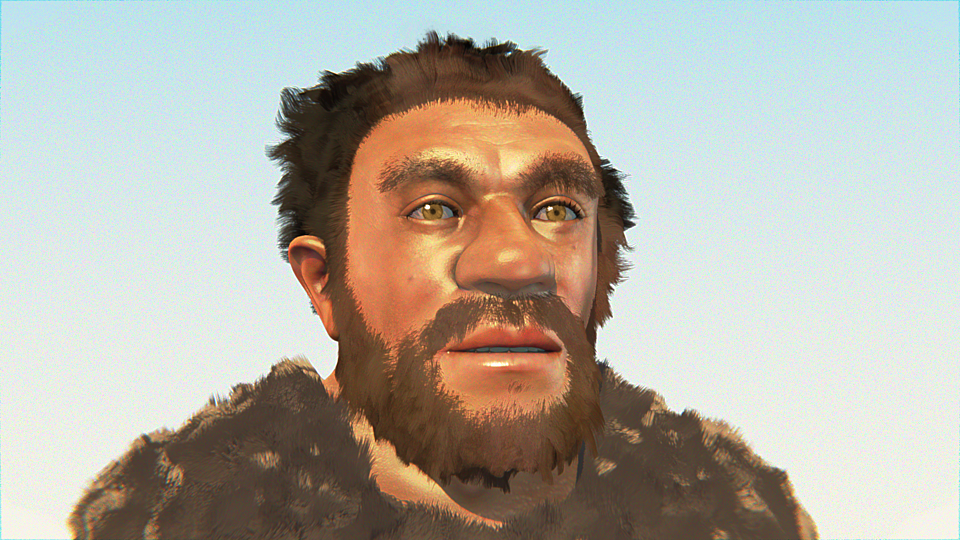 Neanderthal Facial Reconstruction 103