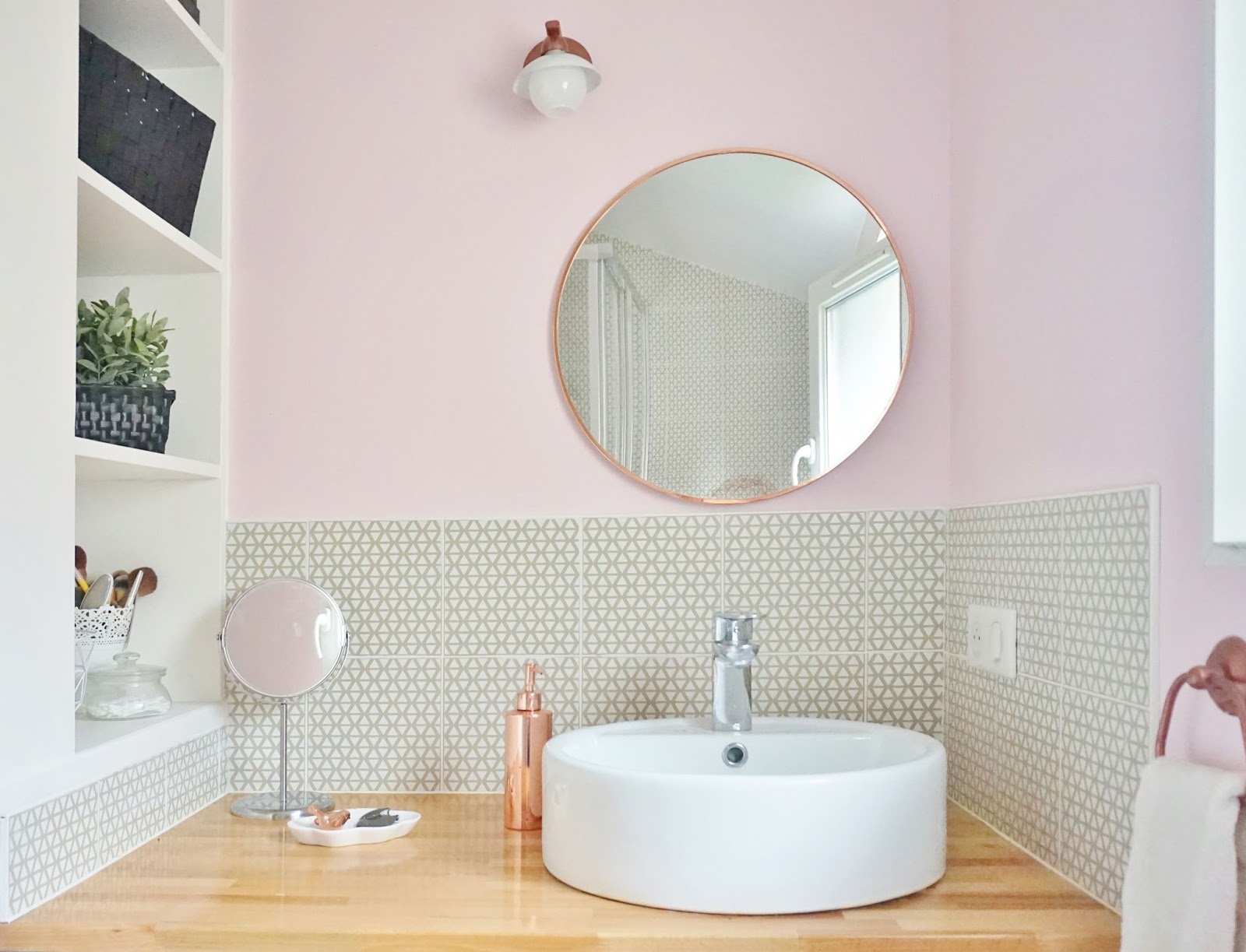 Meuble Salle De Bain Occasion ~ salle de bain rose pale Meuble Salle De Bain Occasion ~ salle de bain rose pale