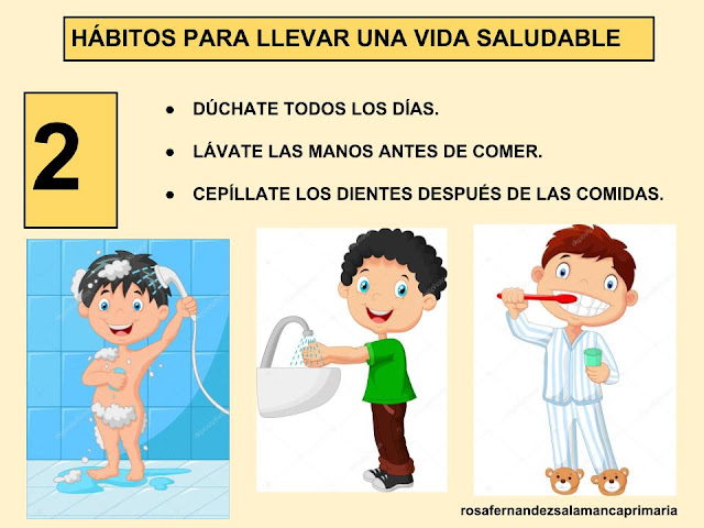 Imagenes habitos saludables para ninos