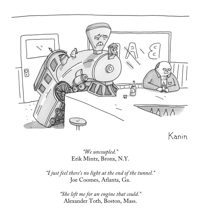 Attempted Bloggery My Entry in the New Yorker Cartoon Caption Contest #497