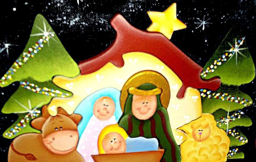 15 nuevas láminas navidad country para imprimir