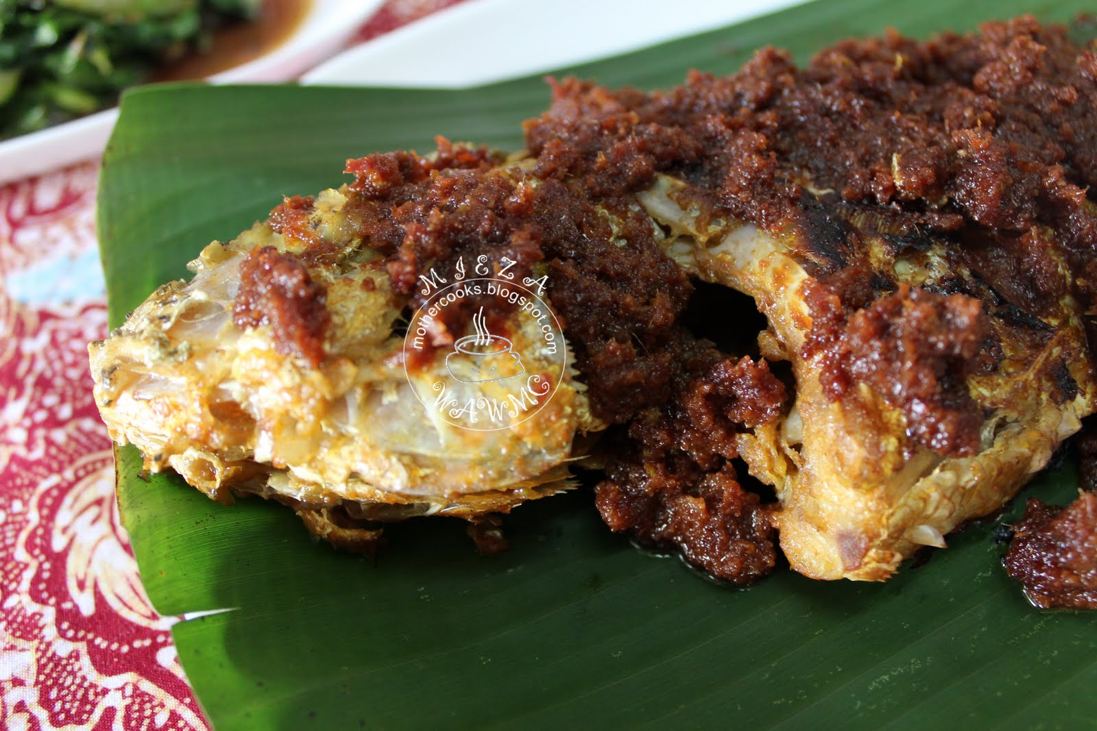When a working mother cooks: Ikan Gerut-Gerut Bakar Portugis