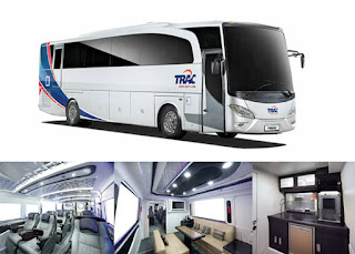 Daftar Bus Pariwisata Super Executive / Bus Mewah sewa bus di jakarta