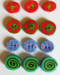 abstract tutorial painting easy polymer necklaces buttons clay beads crafts