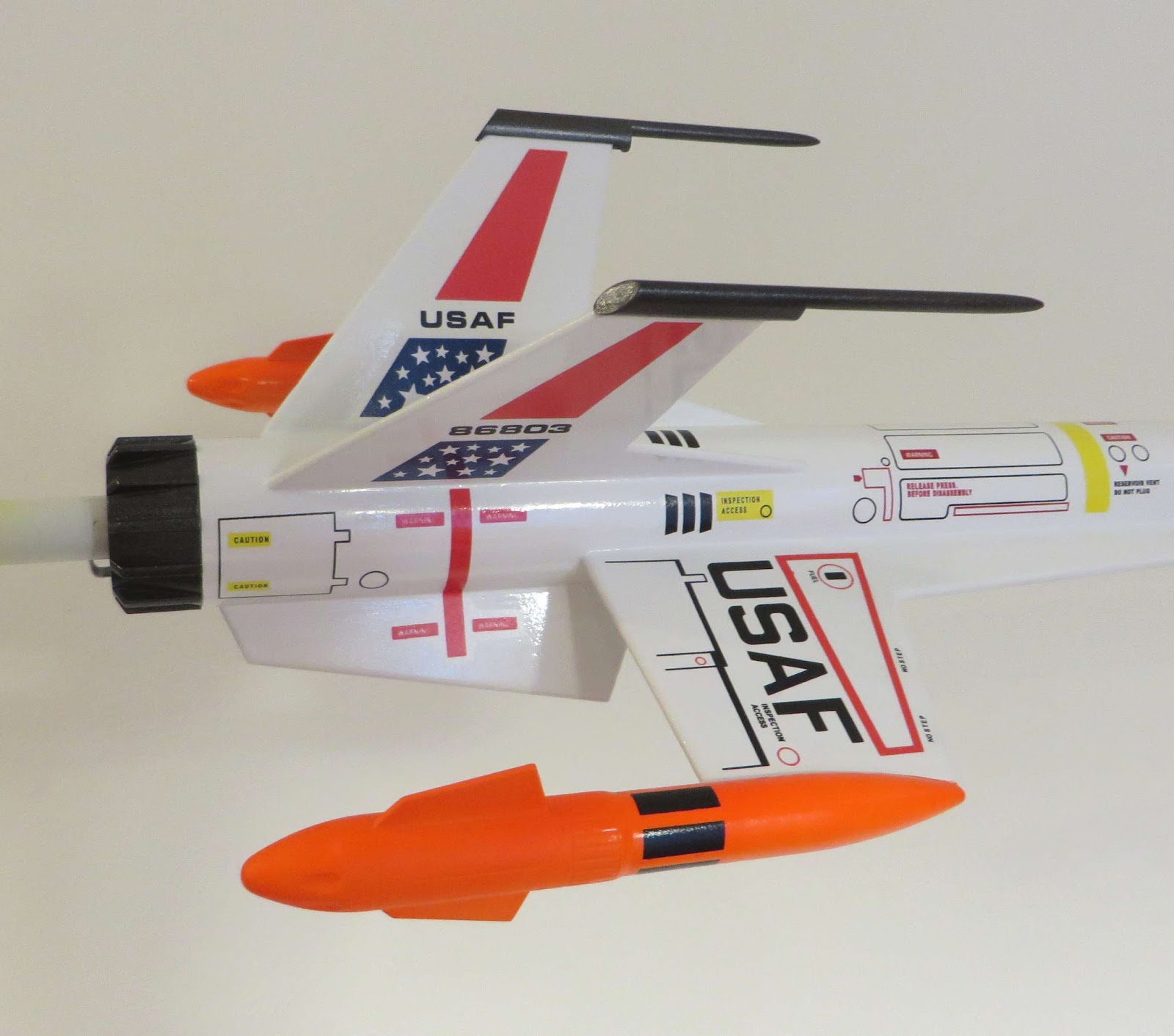 Model Rocket Building Estes Interceptor Build 1250, Part 20, Oops