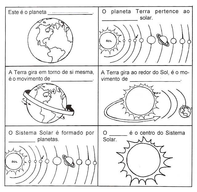 Escola Saber Atividades sobre o Terra Escola Saber Atividades sobre o Terra