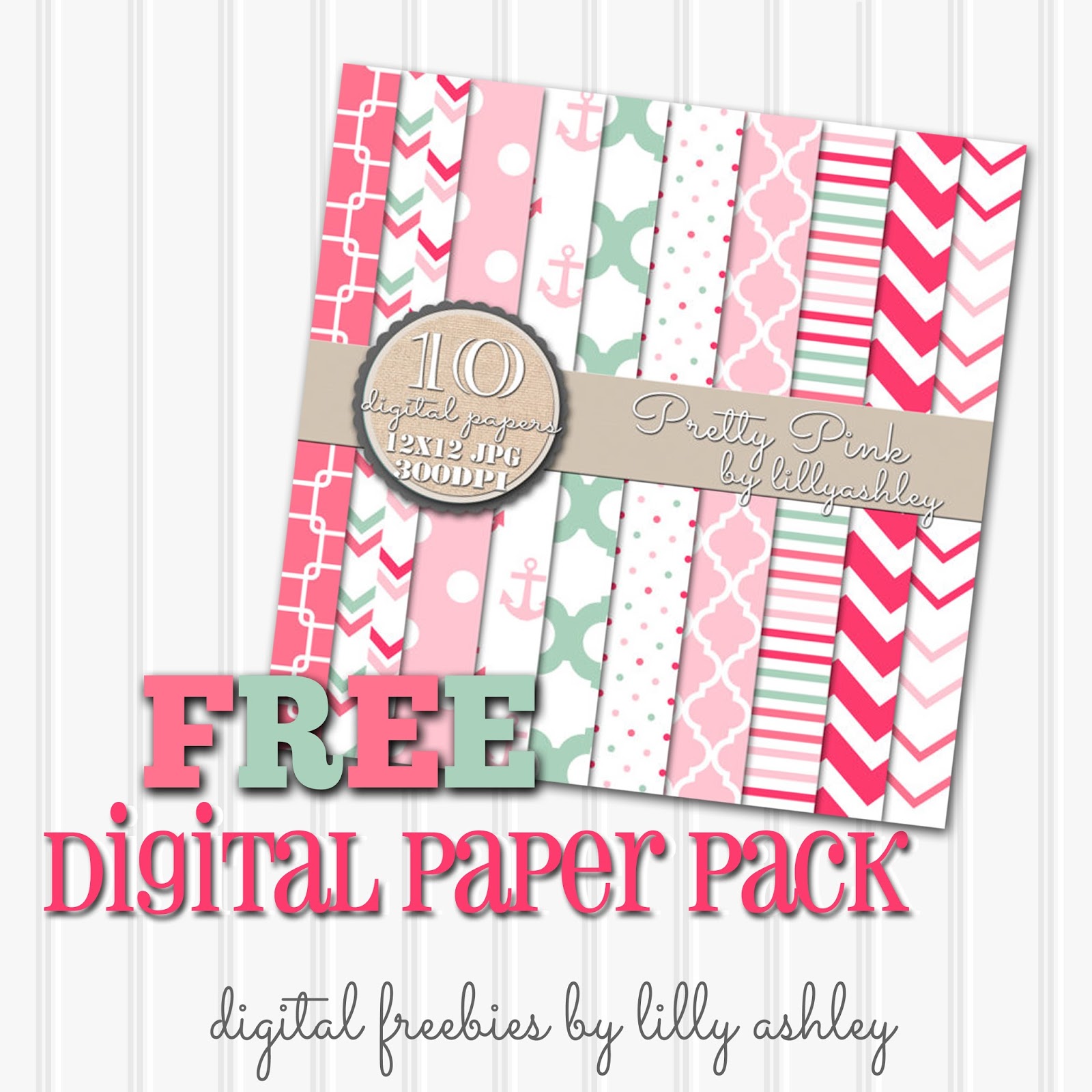 Make it Create by LillyAshley...Freebie Downloads Free Digital Paper Pack