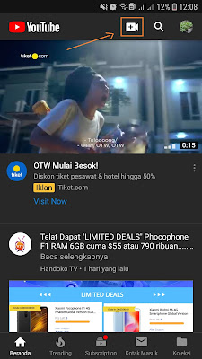 Cara Upload Video Youtube Pakai HP Android Cara Upload Video Youtube Pakai HP Android