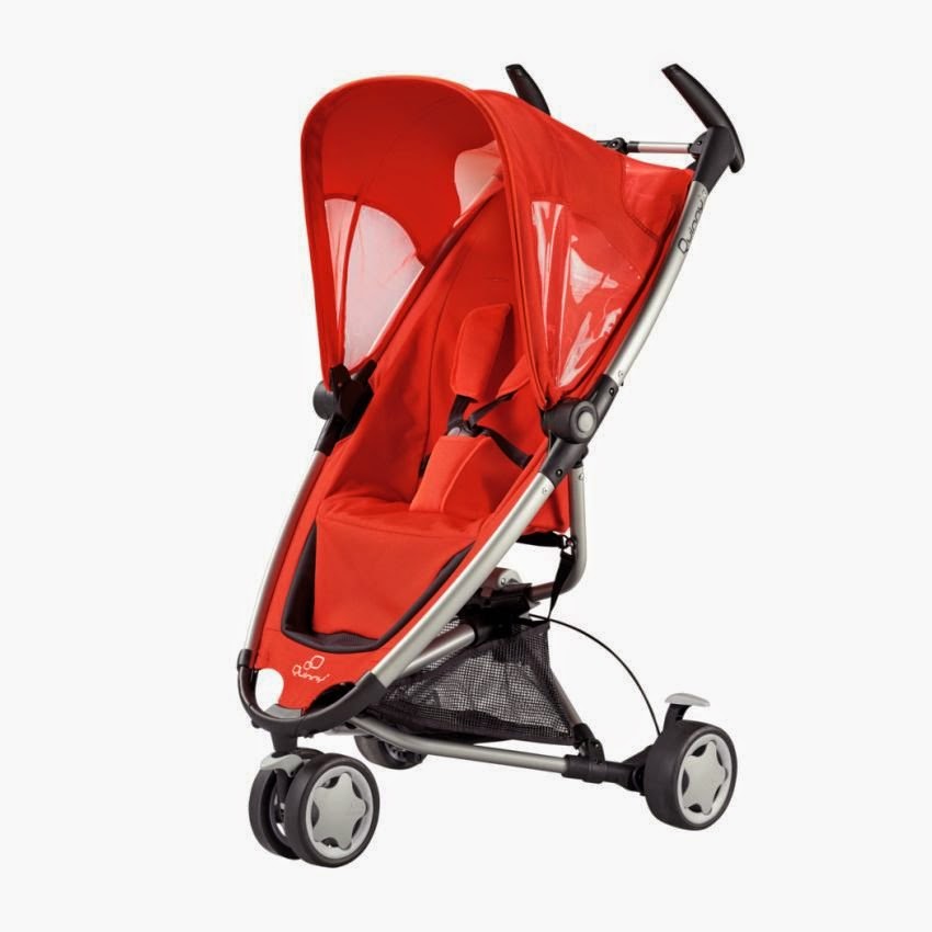 Quinny Zapp 3 Wheels Stroller, Red Revolution