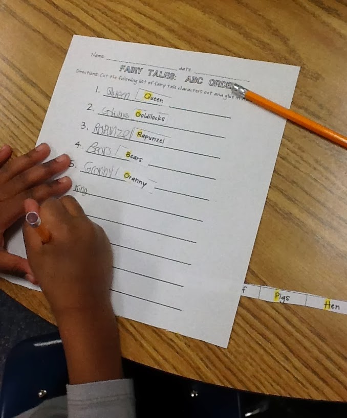 Mrs. Bayley's Kindergarten Kids: Reading/Writing: Fairy Tale Activities