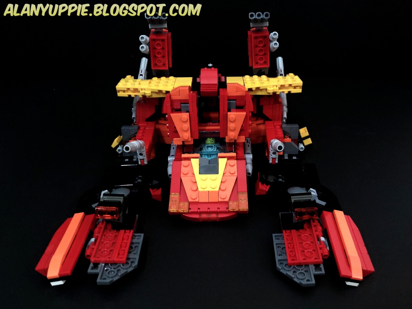 lego transformers hot rod