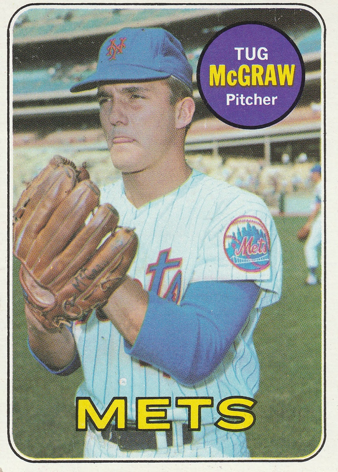 1969 Topps Baseball: Tug McGraw (#601)
