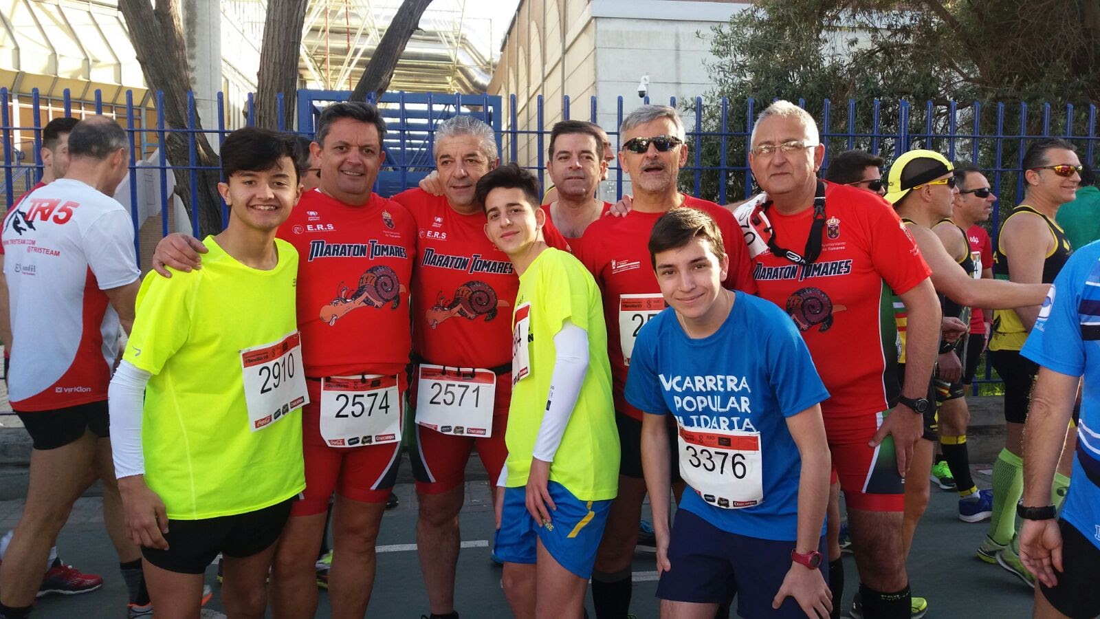 CLUB MARATON TOMARES CARRERA IMD SEVILLA SAN PABLO 2017
