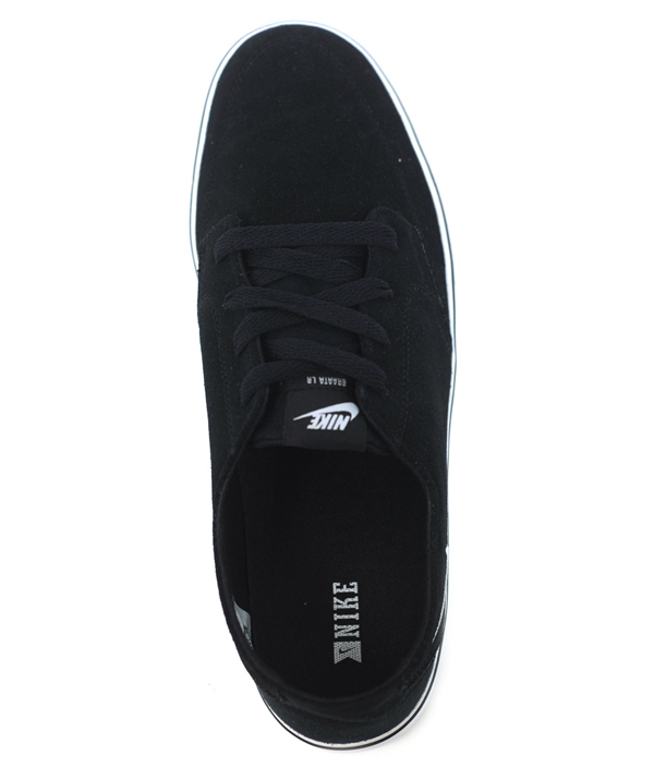 Nike SB Braata LR (Black/White-Metalic Silver) Skate Shoes | URBAN HUNT