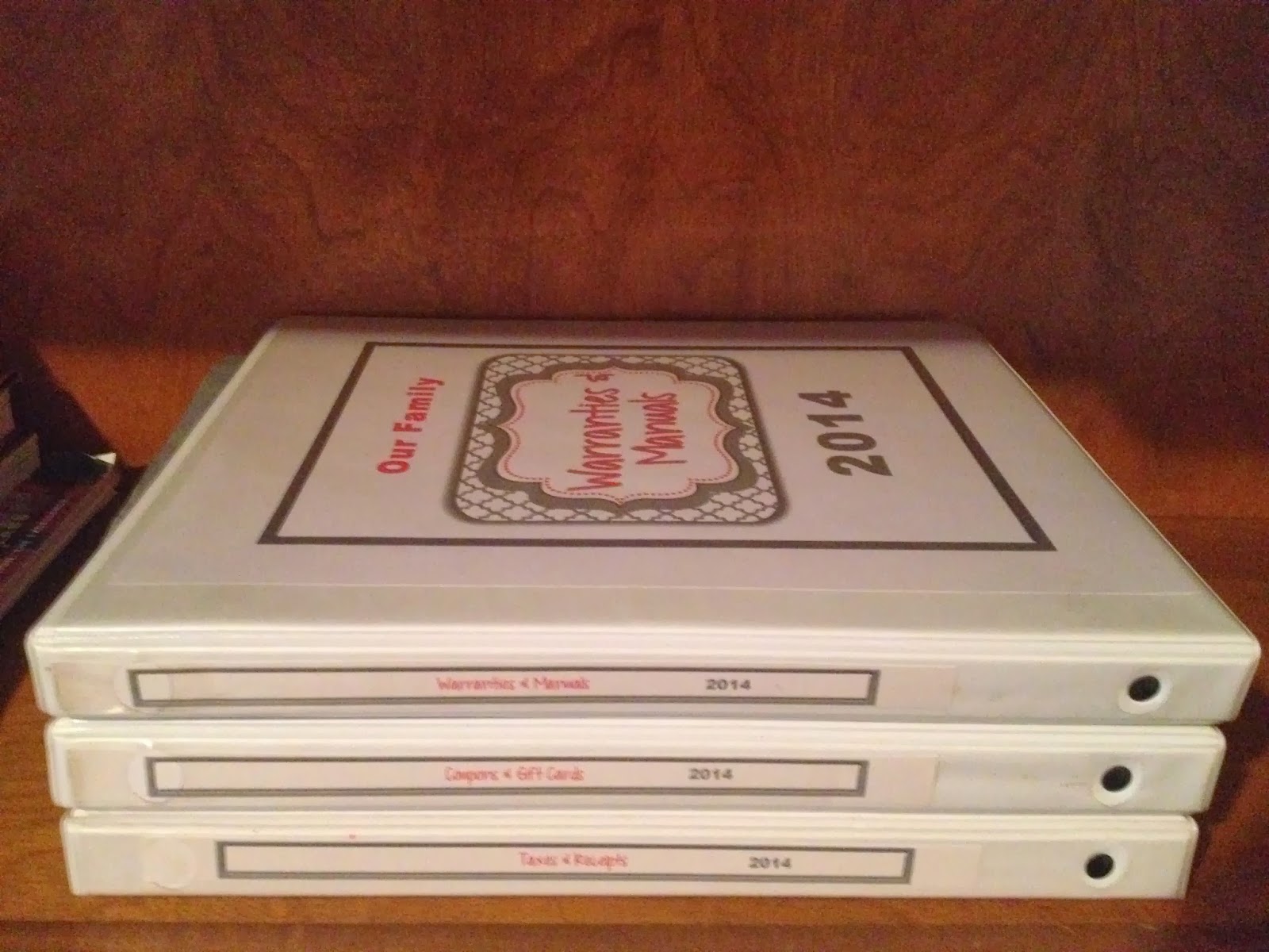 My Fashionable Designs Family Binder