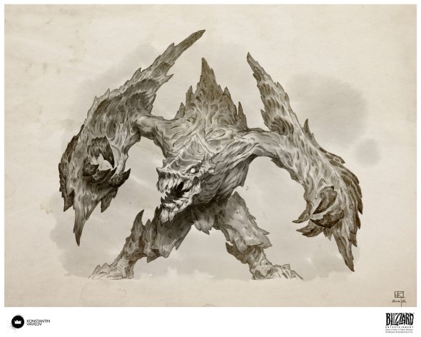 As sombrias ilustrações de fantasia e terror para games de Konstantin Vavilov Konstantin Vavilov artstation arte ilustrações sombrio terror fantasia games diablo book adria buried city