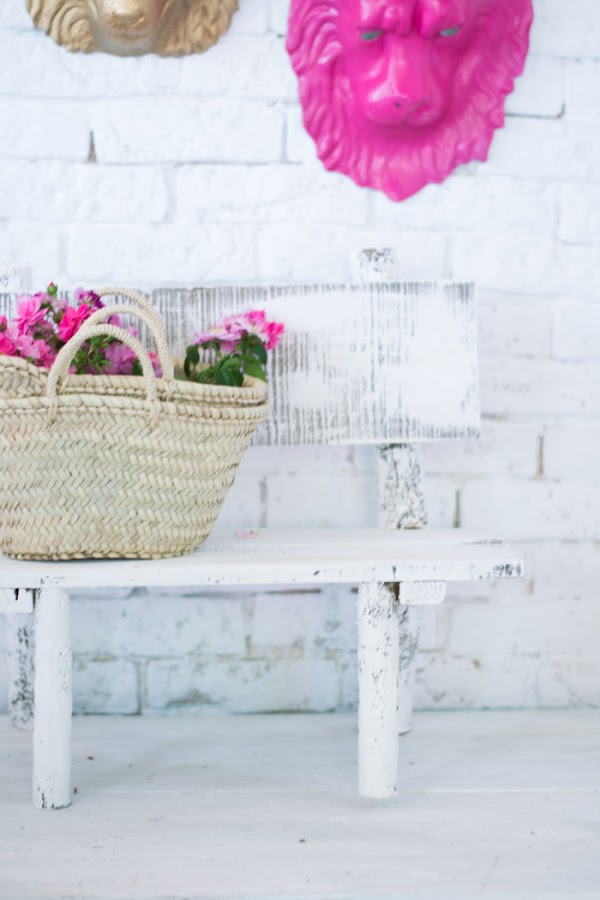 Banco madera infantil diy