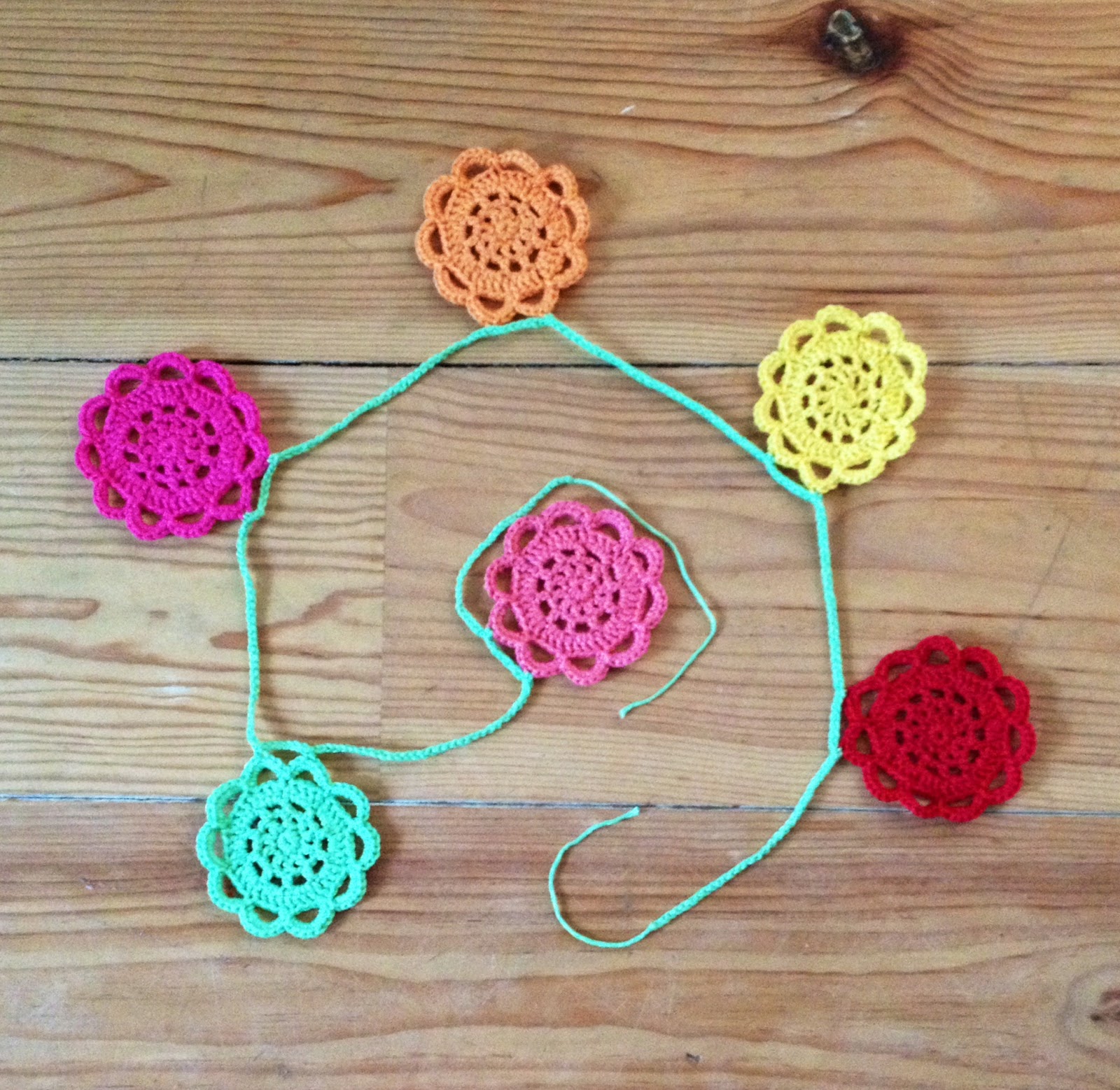 Tropical Flower Garland