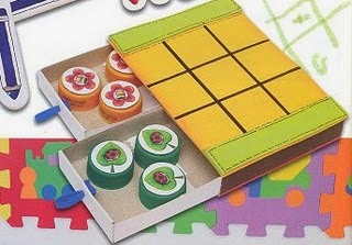 Jogo da velha com Papelão 